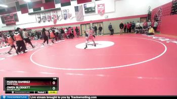 138 lbs Cons. Round 3 - Marvin Ramirez, White Swan vs Owen Blodgett, Naches Valley