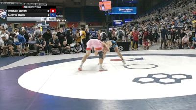 157 lbs Champ. Rd Of 256 - Parker Quinn, New Jersey vs Austin Owen, Alabama