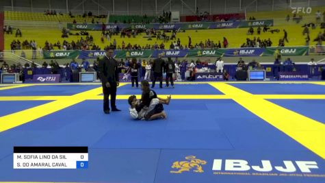 MICAELLY SOFIA LINO DA SILVA MAR vs SOPHIA DO AMARAL CAVALCANTI 2023 Brasileiro Jiu-Jitsu IBJJF