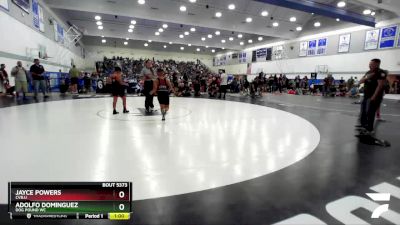 105 lbs Round 5 - Jayce Powers, Cvbjj vs Adolfo Dominguez, Dog Pound WC