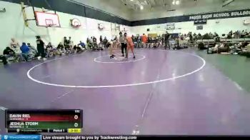 132 lbs Round 3 (3 Team) - Jeshua Storm, Newberg 2 vs Davin Riel, Kennewick