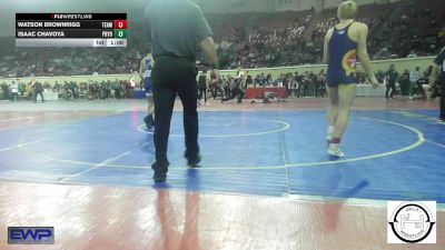 118 lbs Consi Of 16 #2 - Watson Brownrigg, Team Tulsa Wrestling Club vs Isaac Chavoya, Pryor Tigers Wrestling