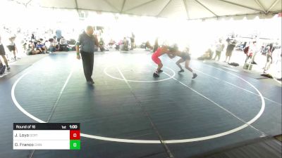 144 lbs Round Of 16 - Jimmey Tank Loya, Ocrtc vs David Franco, Chino WC