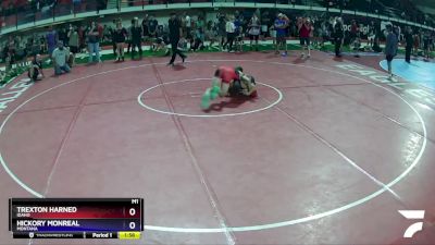 140 lbs Round 2 - Trexton Harned, Idaho vs Hickory Monreal, Montana