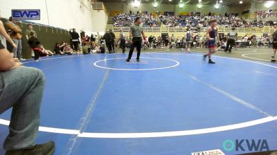 92 lbs Semifinal - Krew Province, Rough Riders vs Bowen Evans, Tuttle Wrestling