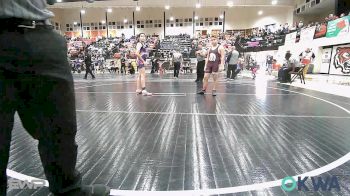 130 lbs Rr Rnd 3 - Travis Dupire, Eufaula Ironheads Wrestling Club vs HollyJo Fansler, Verdigris Youth Wrestling