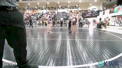 130 lbs Rr Rnd 3 - Travis Dupire, Eufaula Ironheads Wrestling Club vs HollyJo Fansler, Verdigris Youth Wrestling