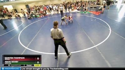 69-72 lbs Round 3 - Nixon Newby, Westlake vs Quinten Thompson, Defiant