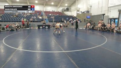 138 lbs Braelyn Arredondo, Idaho vs Gavin Phillips, Arkansas