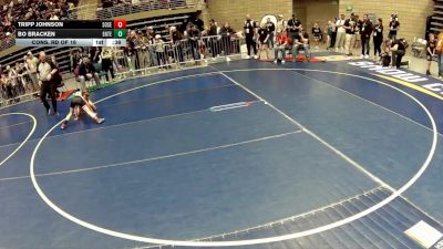 78 lbs Cons. Rd Of 16 - Tripp Johnson, South Sevier vs Bo Bracken, Enterprise