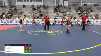 145 lbs 3rd Place - Kyler Lake, Team Carnage vs Michael Kilic, Minion Legends