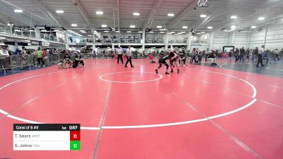 124 lbs Consi Of 8 #2 - Thomas Sears, Westford vs Solomon Johns, Fisheye WC