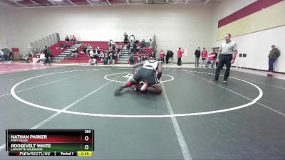 285 lbs Cons. Round 3 - Nathan Parker, FORT OSAGE vs Roosevelt White, LAFAYETTE-Wildwood