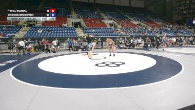 150 lbs Cons. Rd Of 32 - Will McNeal, Pennsylvania vs Brooks Brosovich, Montana