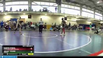 149 lbs Cons. Round 4 - Kadyn O`Neal, Mishawaka Wrestling Club vs Brody Young, Indiana