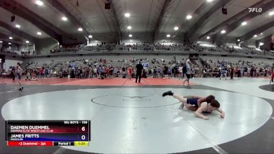 106 lbs Quarterfinal - Daemen Duemmel, Eierman Elite Wrestling Club vs James Fritts, Missouri