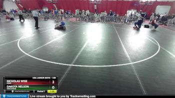 138 lbs Quarterfinal - Dakota Nelson, Wisconsin vs Nicholas Wise, Iowa