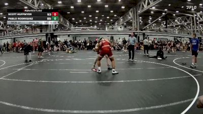 157 lbs Round 3 (8 Team) - Scott Huffmyer, Wrecking Crew Blue vs Pablo Rodriquez, Myland WA