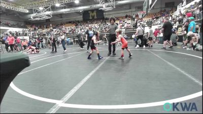 52 lbs Quarterfinal - Ray Maine, Lexington Wrestling Club vs Connor Abbott, F-5 Grappling