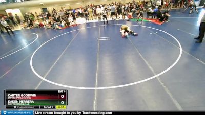 132 lbs Cons. Round 2 - Kaden Herrera, Roy Wrestling Club vs Carter Goodwin, Empire Battle School