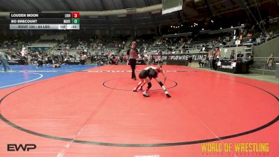 64 lbs Consi Of 16 #2 - Louden Moon, Louisiana Muggers vs Bo Brecount, Moyer Elite