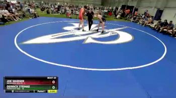 195 lbs Semis & 3rd Wb (16 Team) - Joe Warner, Oklahoma Red FS vs Derrick Steinke, Minnesota Red