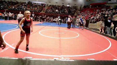 76 lbs Round Of 16 - Brooklyn Kelley, Skiatook Youth Wrestling 2022-23 vs Brodie Swan, Barnsdall Youth Wrestling