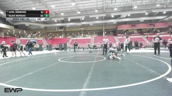 58 lbs 5th Place Match - Elias Morgas, Glory vs Axel Simmons, VICTORY