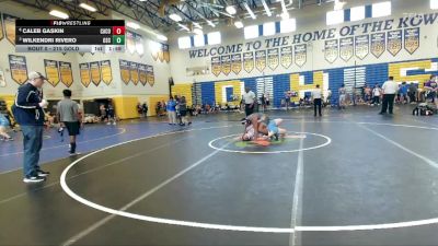 215 Gold Round 3 - Wilkendri Rivero, Osceola vs Caleb Gaskin, Camden County