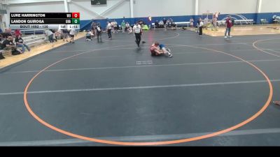 138 lbs 3rd Place Match - Landon Quiroga, Unattached vs Luke Harrington, Wrestling University