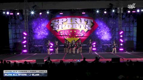 Elite All Stars - J GLAM [2025 L2.2 Junior - PREP Day 1] 2025 Spirit Sports Worcester Nationals