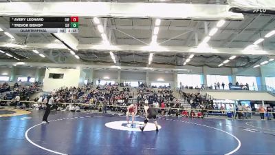 149 lbs Quarterfinal - Avery Leonard, Oneonta State vs Trevor Bishop, St. John Fisher