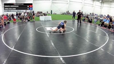 140 lbs Hinata Anderson, Georgia vs Anna Ballard, Florida
