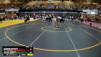 174 lbs Cons. Round 4 - Dylan Vodicka, Nebraska-Kearney vs Connor Padgett, Fort Hays State