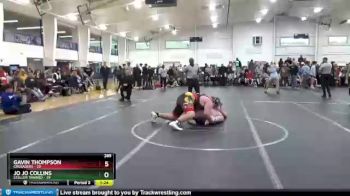 113 lbs Round 1 (4 Team) - Tommy Verrette, Crusaders vs Jimmy Garcia, Steller Trained