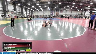 120 lbs Rd# 5- 3:45pm Friday Final Pool - Blaine Demarco, Team Ohio vs Jesse Denegri, M2TC Blue