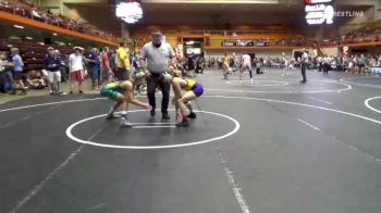 113 lbs Quarterfinal - Dylan McDonald, Lemoore Wrestling vs Jackson Kitterman, Rapid City Stevens