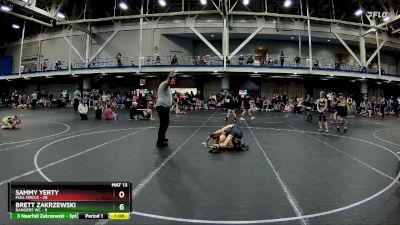 76 lbs Round 1 (4 Team) - Sammy Yerty, Full Circle vs Brett Zakrzewski, Rangers WC