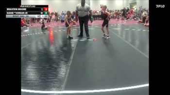 55 lbs Semifinal - Braxton Moore, Team Zapas vs David **Jordan Jr, Morris Fitness