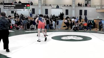 190 lbs Semifinal - Fletcher Rinke, Bridgewater-Raynham vs Peter Clarke, Hanover