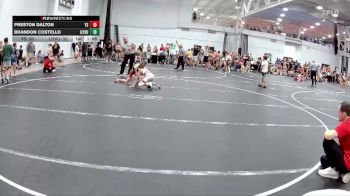 72 lbs Round 3 (8 Team) - Brandon Costello, U2 Vougars Uprising VHW vs Preston Dalton, Yale Street
