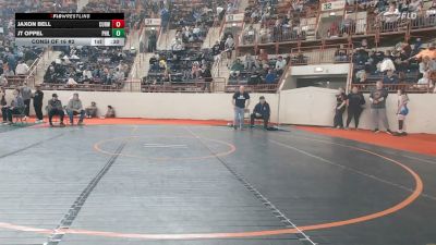 200_B lbs Consi Of 16 #2 - Jaxon Bell, Curwensville vs Jt Oppel, Philipsburg-Osceola