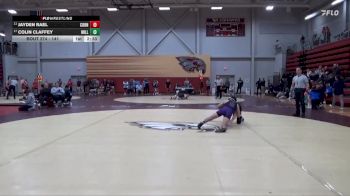 141 lbs 3rd Place Match - Colin Claffey, Millikin vs Jayden Rael, Cornell College