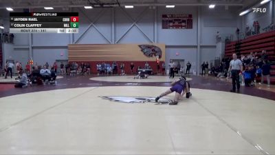 141 lbs 3rd Place Match - Colin Claffey, Millikin vs Jayden Rael, Cornell College