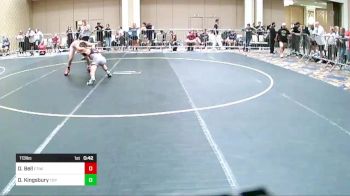 113 lbs Consi Of 32 #2 - Deegan Bell, Etiwanda vs Dominic Kingsbury, Top Rank HAC