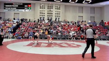 144 lbs Semifinal - Hudson Frazier, Montgomery Bell Academy vs Dylan Villers, McCallie School