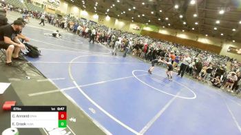 87 lbs Quarterfinal - Colton Annand, Spanish Springs WC vs Easton Crook, Yuba Sutter Combat