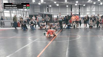 78 lbs Cons. Sub-quarters - Gordon Valley, Silver Valley Wrestling Club vs Noah Hollamon, Mine Yard Dogs Wrestling Club
