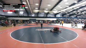 184 lbs Quarterfinal - Abdoul Akala, Albright vs Nathan Kovalcik, Messiah