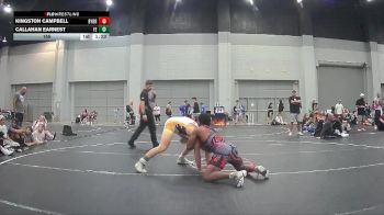 155 lbs Round 6 (8 Team) - Callahan Earnest, Freedom Elite vs Kingston Campbell, Backyard Brawlers Red